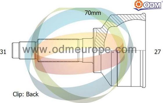 Multiparts 12-291919 - Set articulatie, planetara aaoparts.ro
