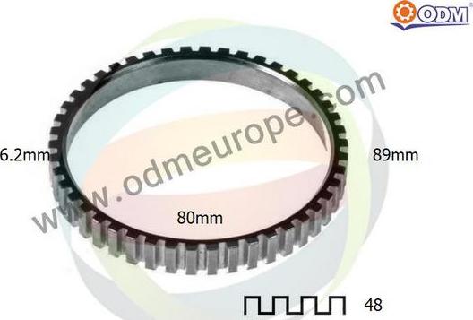 Multiparts 26-090001 - Inel senzor, ABS aaoparts.ro