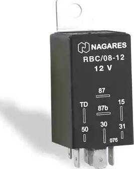 Nagares RBC/08-12 - Releu, pompa combustibil aaoparts.ro