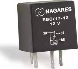 Nagares RBC/17-12 - Releu, pompa combustibil aaoparts.ro