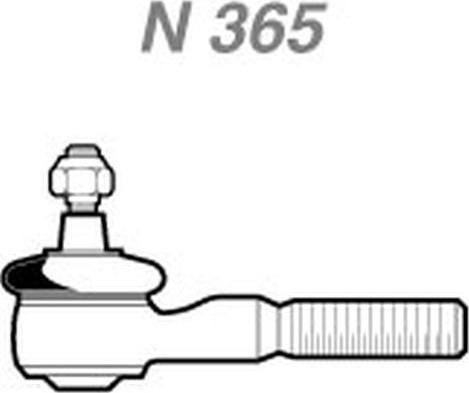 NAKATA N 365 - Cap de bara aaoparts.ro