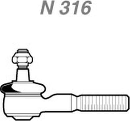 NAKATA N 316 - Cap de bara aaoparts.ro