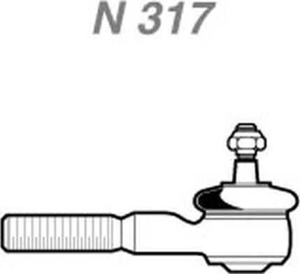 NAKATA N 317 - Cap de bara aaoparts.ro