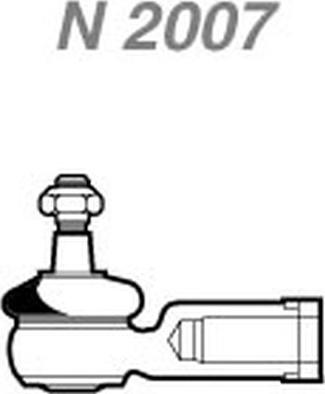 NAKATA N 2007 - Cap de bara aaoparts.ro