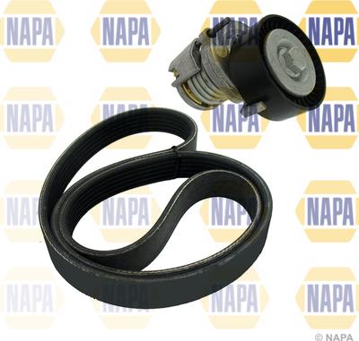 NAPA NAK3090 - Set curea transmisie cu caneluri aaoparts.ro