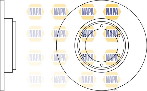 NAPA NBD5475 - Disc frana aaoparts.ro