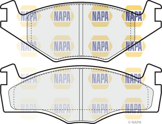 NAPA NBP1496 - Set placute frana,frana disc aaoparts.ro