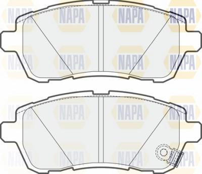 NAPA NBP1013 - Set placute frana,frana disc aaoparts.ro