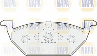NAPA NBP1189 - Set placute frana,frana disc aaoparts.ro