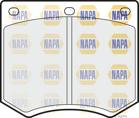 NAPA NBP1843 - Set placute frana,frana disc aaoparts.ro