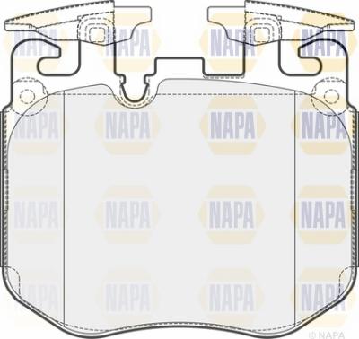 NAPA NBP1792 - Set placute frana,frana disc aaoparts.ro