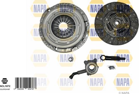 NAPA NCL1072 - Set ambreiaj aaoparts.ro
