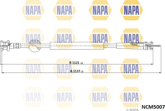 NAPA NCM5007 - Arbore tahometru aaoparts.ro