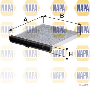 NAPA NFC4298 - Filtru, aer habitaclu aaoparts.ro