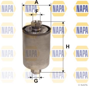 NAPA NFF2219 - Filtru combustibil aaoparts.ro