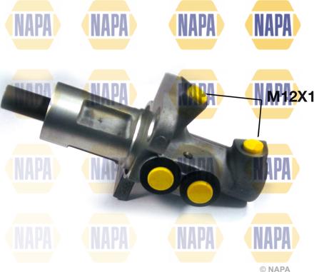 NAPA NMC1028 - Pompa centrala, frana aaoparts.ro