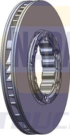 NAPA NTBD7064 - Disc frana aaoparts.ro