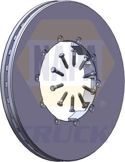 NAPA NTBD7002 - Disc frana aaoparts.ro