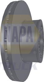NAPA NTBD7011 - Disc frana aaoparts.ro