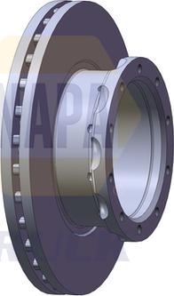 NAPA NTBD7088 - Disc frana aaoparts.ro
