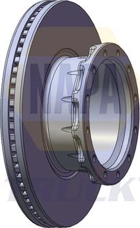 NAPA NTBD7029 - Disc frana aaoparts.ro
