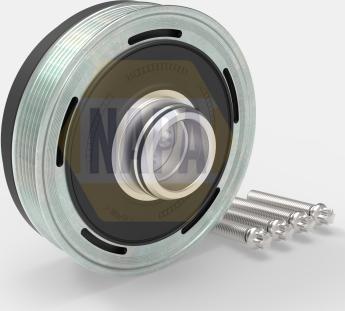 NAPA NTV1089 - Fulie curea, arbore cotit aaoparts.ro