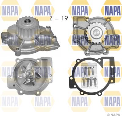 NAPA NWP1440 - Pompa apa aaoparts.ro