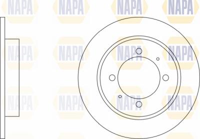 NAPA PBD8671 - Disc frana aaoparts.ro