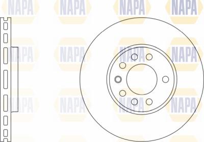 NAPA PBD8030 - Disc frana aaoparts.ro