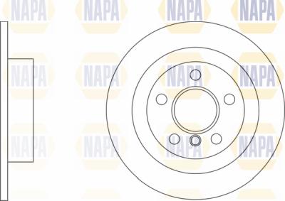 NAPA PBD8749 - Disc frana aaoparts.ro