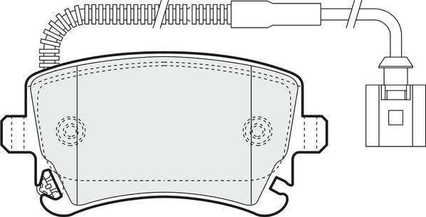 NAPA PBP7961 - Set placute frana,frana disc aaoparts.ro