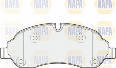 NAPA PBP7094 - Set placute frana,frana disc aaoparts.ro