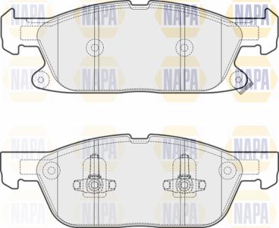 NAPA PBP7096 - Set placute frana,frana disc aaoparts.ro