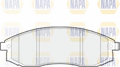 NAPA PBP7043 - Set placute frana,frana disc aaoparts.ro