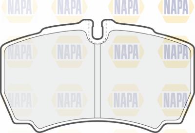 NAPA PBP7069 - Set placute frana,frana disc aaoparts.ro
