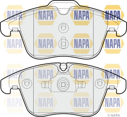 NAPA PBP7063 - Set placute frana,frana disc aaoparts.ro