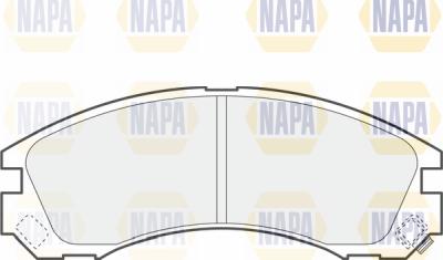 NAPA PBP7037 - Set placute frana,frana disc aaoparts.ro