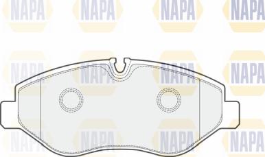 NAPA PBP7160 - Set placute frana,frana disc aaoparts.ro