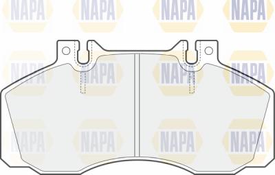 NAPA PBP7134 - Set placute frana,frana disc aaoparts.ro