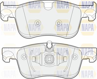 NAPA PBP7268 - Set placute frana,frana disc aaoparts.ro