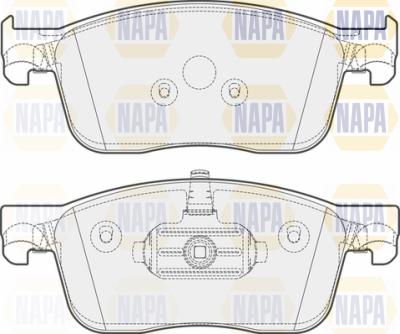 NAPA PBP7284 - Set placute frana,frana disc aaoparts.ro