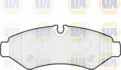 NAPA PBP7746 - Set placute frana,frana disc aaoparts.ro