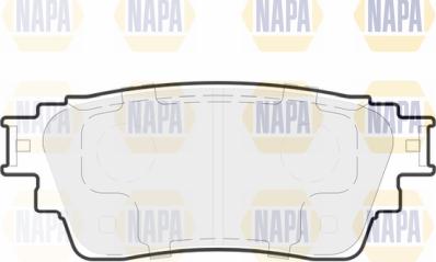 NAPA PBP7760 - Set placute frana,frana disc aaoparts.ro