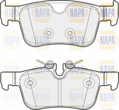 NAPA PBP7706 - Set placute frana,frana disc aaoparts.ro