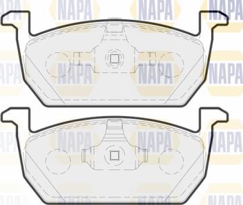 NAPA PBP7736 - Set placute frana,frana disc aaoparts.ro
