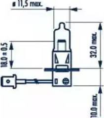 Narva 48633 - Bec, far pentru viraje aaoparts.ro