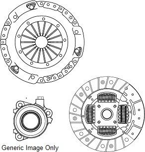 NATIONAL CK9835-21 - Set ambreiaj aaoparts.ro