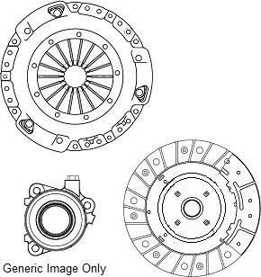 NATIONAL CK9891-47 - Set ambreiaj aaoparts.ro