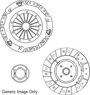 NATIONAL CK10416 - Set ambreiaj aaoparts.ro