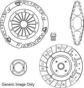 NATIONAL CK10336 - Set ambreiaj aaoparts.ro